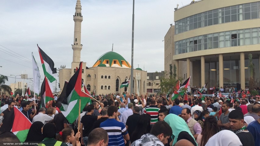 الداخل الفلسطيني يطلق صرخة الغضب نصرة للقدس والمقدسات
