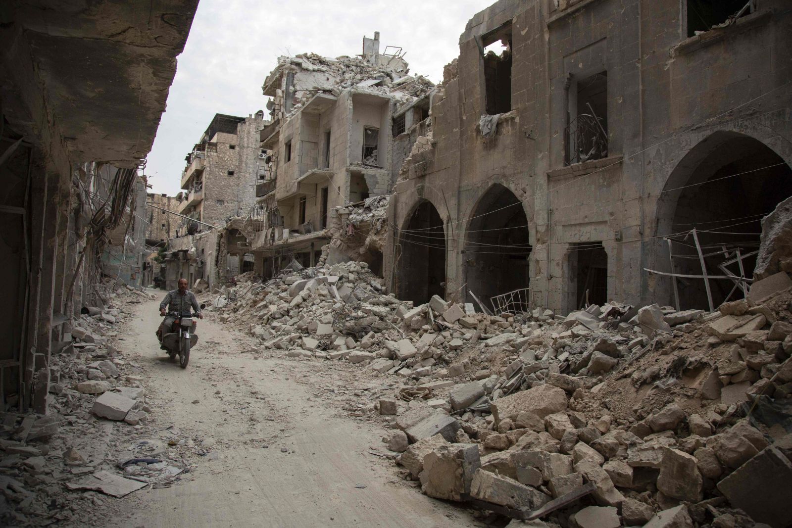 الدمار في حلب