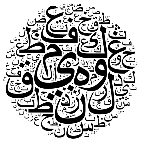 الخطاط إنه الكتابة . المنعكسة إبتكر وعبقريته مهارات العربي من فن الخط