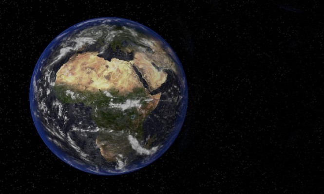 الأرضية تسمي ولذلك الكرة الأرض كروية الشكل يقصد بالإشعاع