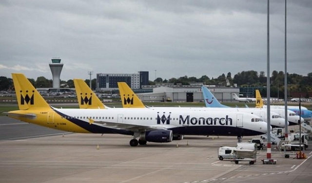 شركة مونراك البريطانية للطيران تعلن إفلاسها وتوقف جميع رحلاتها