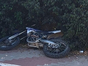 قرية الرمانة: إصابة بالغة لشاب إثر حادث دراجة نارية