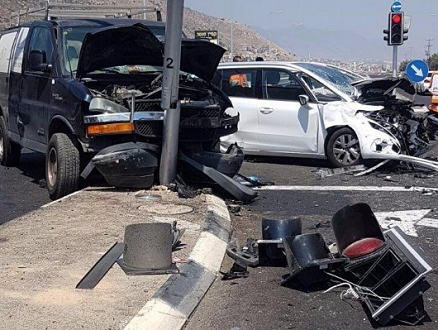 7 إصابات في حادث طرق قرب مجد الكروم