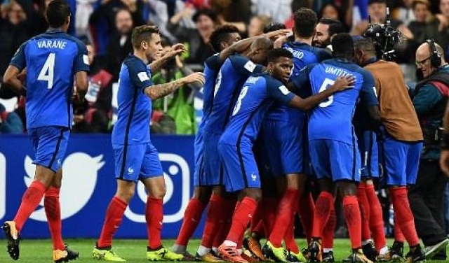 فرنسا تحجز مقعدا لها في نهائيات مونديال 2018