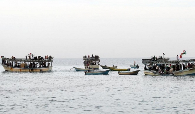 سلطات الاحتلال توسع مساحة الصيد بغزة 