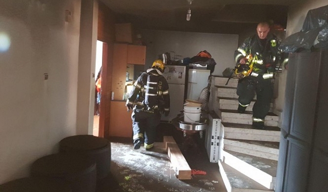 مجد الكروم: حريق في منزل مأهول