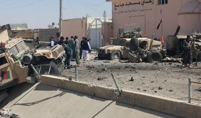 أفغانستان: مقتل 32 شخصا في هجوم على مجمع للشرطة