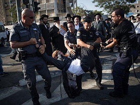 مواجهات بين الشرطة و"الحريديم" بمظاهرات "يوم الغضب"