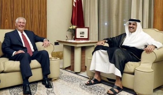 تيلرسون يصل الدوحة على أمل حل الأزمة الخليجية