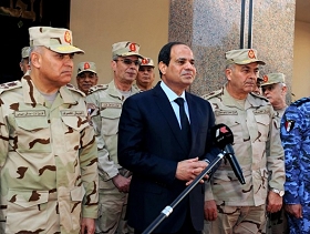السيسي يعين رئيسا جديدا لأركان الجيش المصري