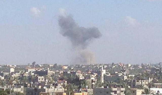 أنباء عن سقوط ضحايا بالقصف الإسرائيلي لنفق بغزة