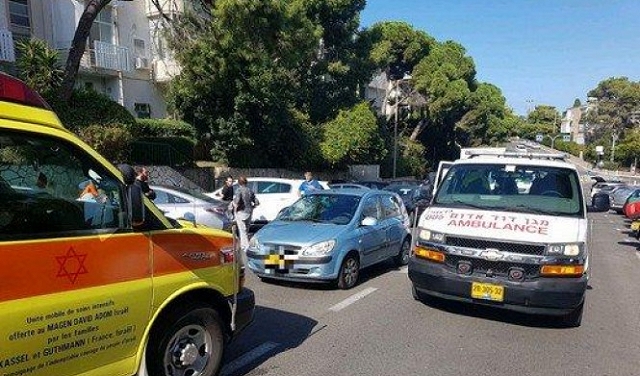حيفا: إصابة امرأة في حادث دهس