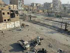 مقتل 75 مدنيا بتفجير مفخخة بدير الزور