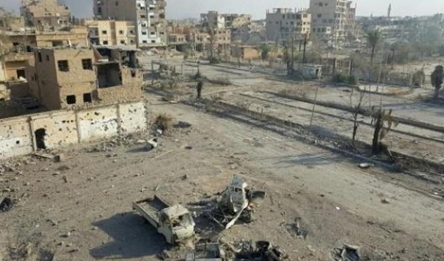 مقتل 75 مدنيا بتفجير مفخخة بدير الزور