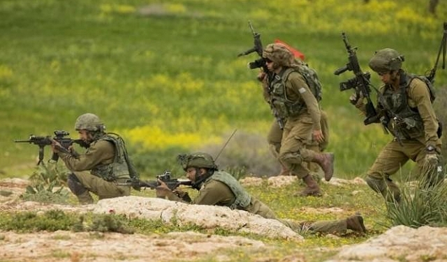 إصابة جندي إسرائيلي خلال تدريبات عسكرية