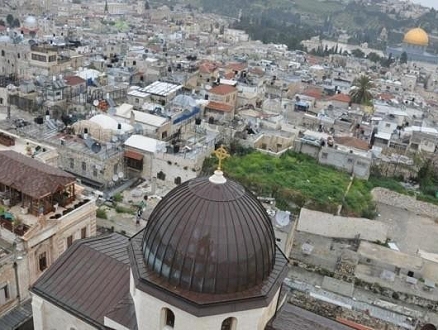 غولد يزعم أن الاحتلال يحمي المقدسات المسيحية في القدس