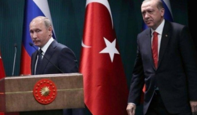 بوتين يستقبل إردوغان لمناقشة الوضع في سورية