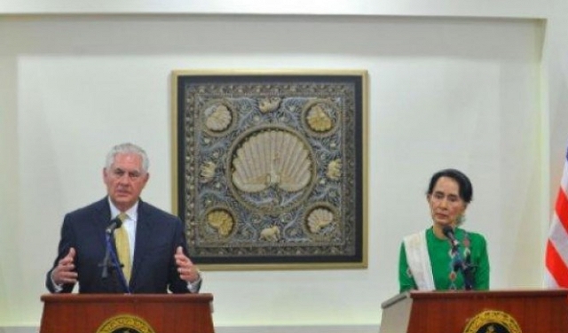 تيلرسون يعارض فرض عقوبات على بورما