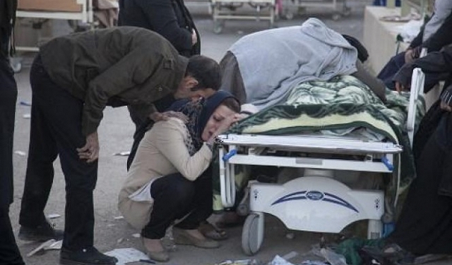 الحصيلة النهائية لزلزال إيران: 433 ضحية وآلاف الجرحى
