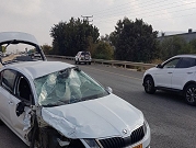 إصابة شخص في حادث طرق قرب نحف