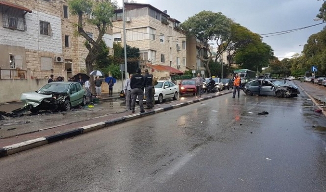 حيفا: 4 إصابات بينها خطيرة في حادث طرق