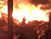 يافا: 15 إصابة و10 عالقين في انفجار تسبب بانهيار مبنى