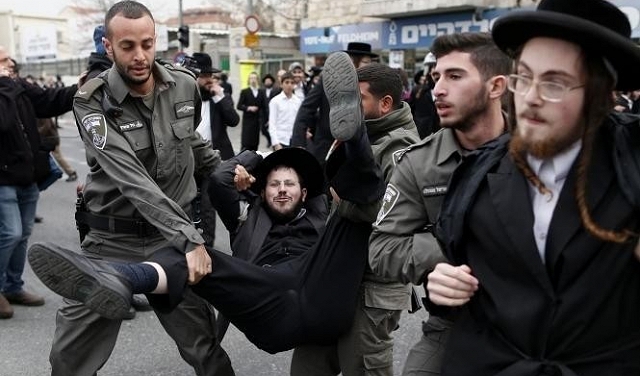 القدس: مواجهات بين الشرطة والحريديين الرافضين للتجنيد