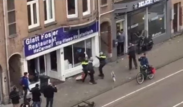هولندا: شاب يحطم واجهة متجر يهودي بعد خطاب ترامب