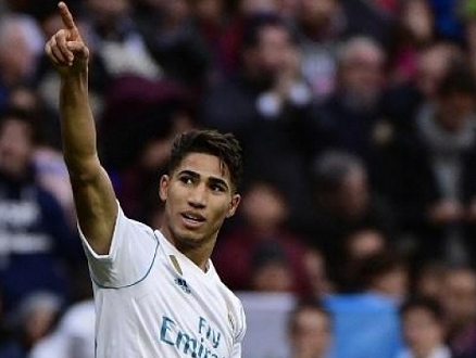 المغربي حكيمي يتحدث بعد هدفه الأول مع ريال مدريد