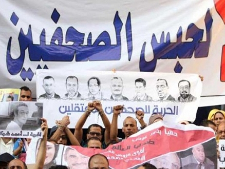 اعتقال الصحافيين يبلغ أوجه ومصر الثالثة بالعالم