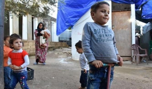 غالبية اللاجئين السوريين في لبنان يعيشون بفقر مدقع