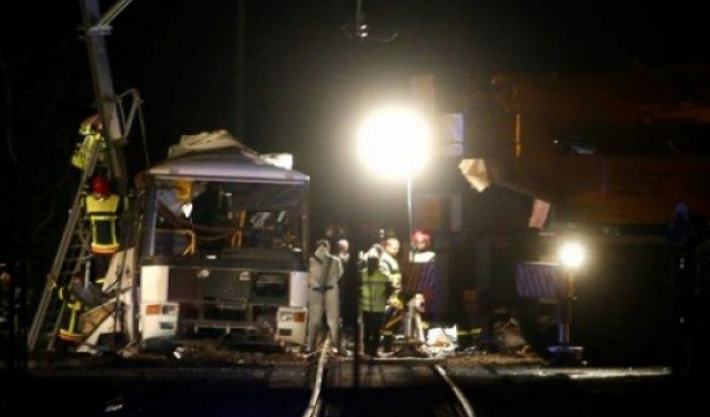 فرنسا: ضحايا وإصابات حرجة في اصطدام قطار بحافلة