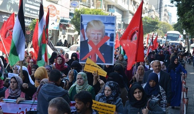غزة: نساء غاضبات ينددن بقرار ترامب حول القدس