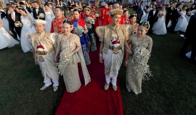 سريلانكا:حفل زفاف جماعي لخمسين من الأزواج الصينيين 