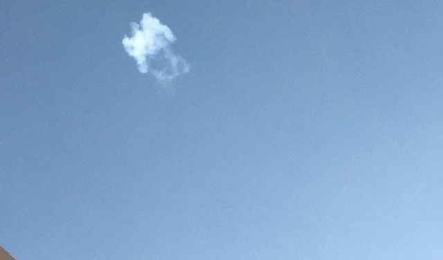 اعتراض صاروخ من اليمن في سماء الرياض