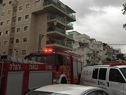 إصابة خطيرة لمسن في احتراق شقة سكنية بنهريا