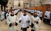 الفلسطينيون المسيحيون يلغون احتفالات الميلاد نصرة للقدس