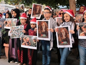 وقفة في بيروت تضامنا مع الأطفال بسجون الاحتلال