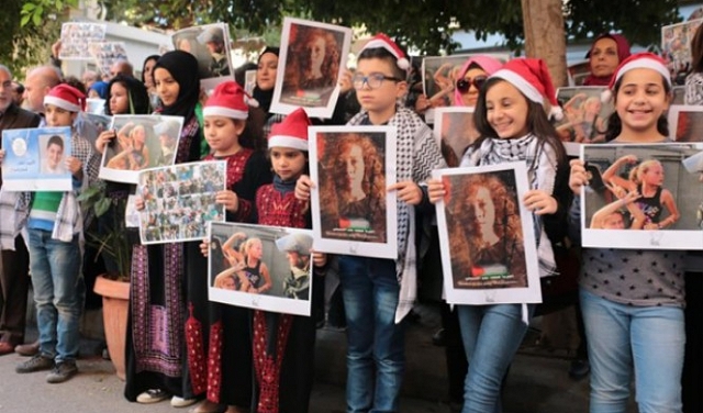 وقفة في بيروت تضامنا مع الأطفال بسجون الاحتلال