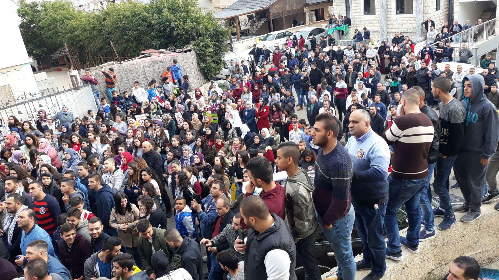  بركة: يتحتّم على فلسطينيي الداخل استقبال نتنياهو   بالصرامي على وجهه   2017122802290991