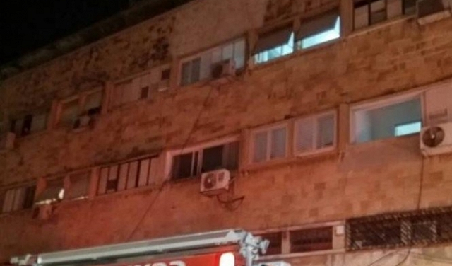 حيفا: 20 مصابا في حريق
