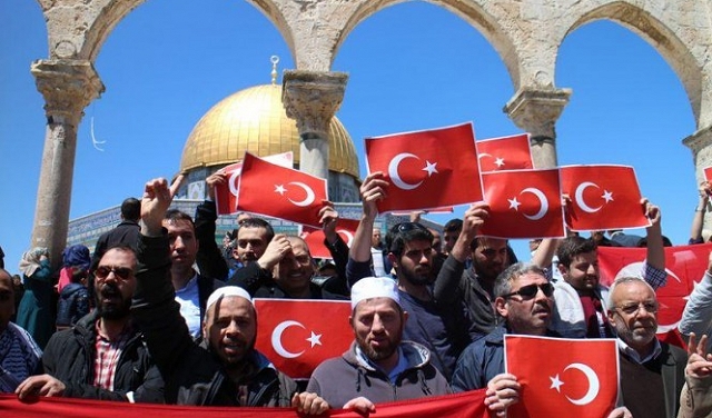 دعوات إسرائيلية للتصدي للنشاط التركي بالقدس المحتلة