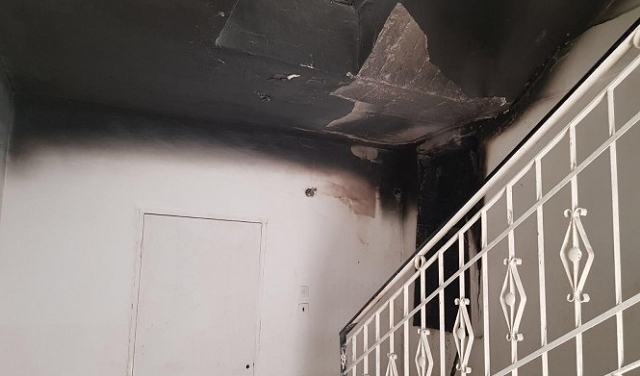 عرعرة النقب: اندلاع حريق في منزل