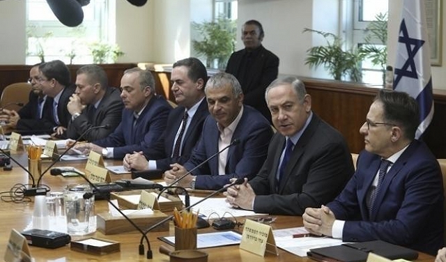 الحكومة الإسرائيلية تصادق على ميزانية 2019 