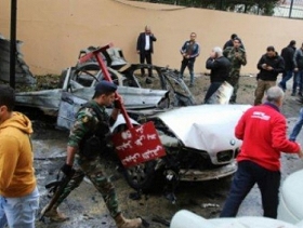 صيدا: محاولة اغتيال قيادي في حماس بانفجار سيارة 