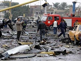 31 قتيلا وعشرات الجرحى بتفجيرين ببغداد