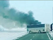 كازاخستان: مصرع 52 شخصا باحتراق حافلة