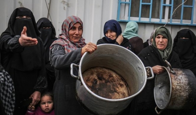 غزة: احتجاجات على تعليق مساعدات برنامج الأغذية العالمي
