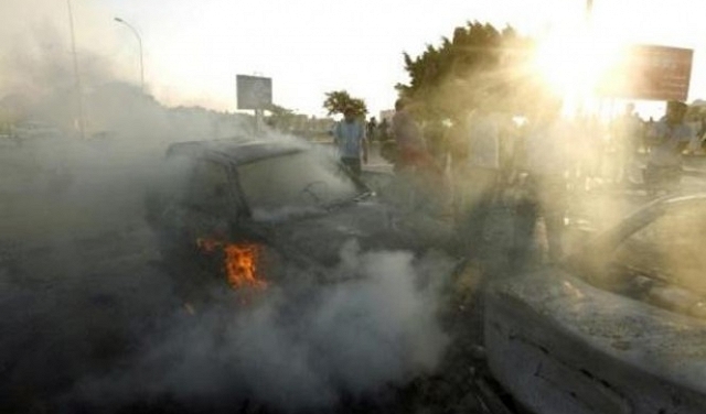 مقتل 33 شخصا بتفجير سيارتين ملغومتين ببنغازي بليبيا