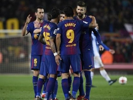 برشلونة يتأهل لنصف نهائي كأس ملك إسبانيا